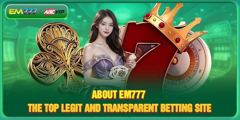 About EM777 - The top legit and transparent betting site
