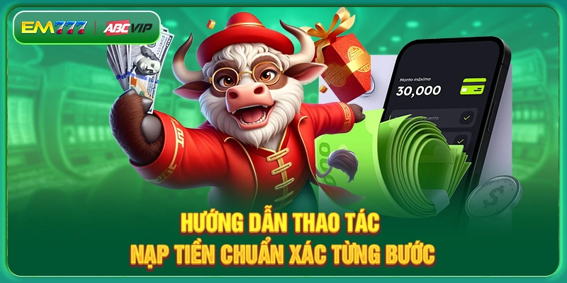 Step-by-step instructions for accurate deposit operations