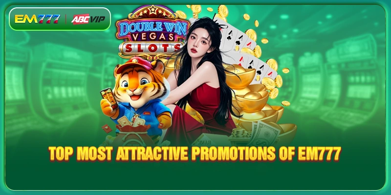 Top most attractive promotions of EM777